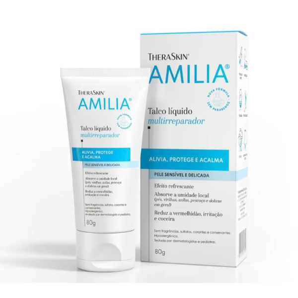 Talco Líquido Amilia TheraSkin 80g