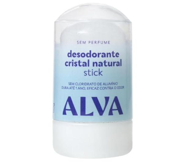Desodorante Alva Kristall Deo Stick Sensitive Vegano 60g